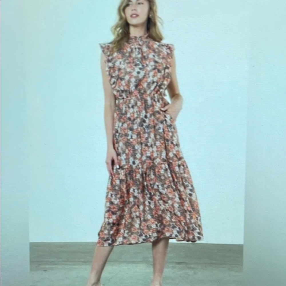 Floral Midi Dress